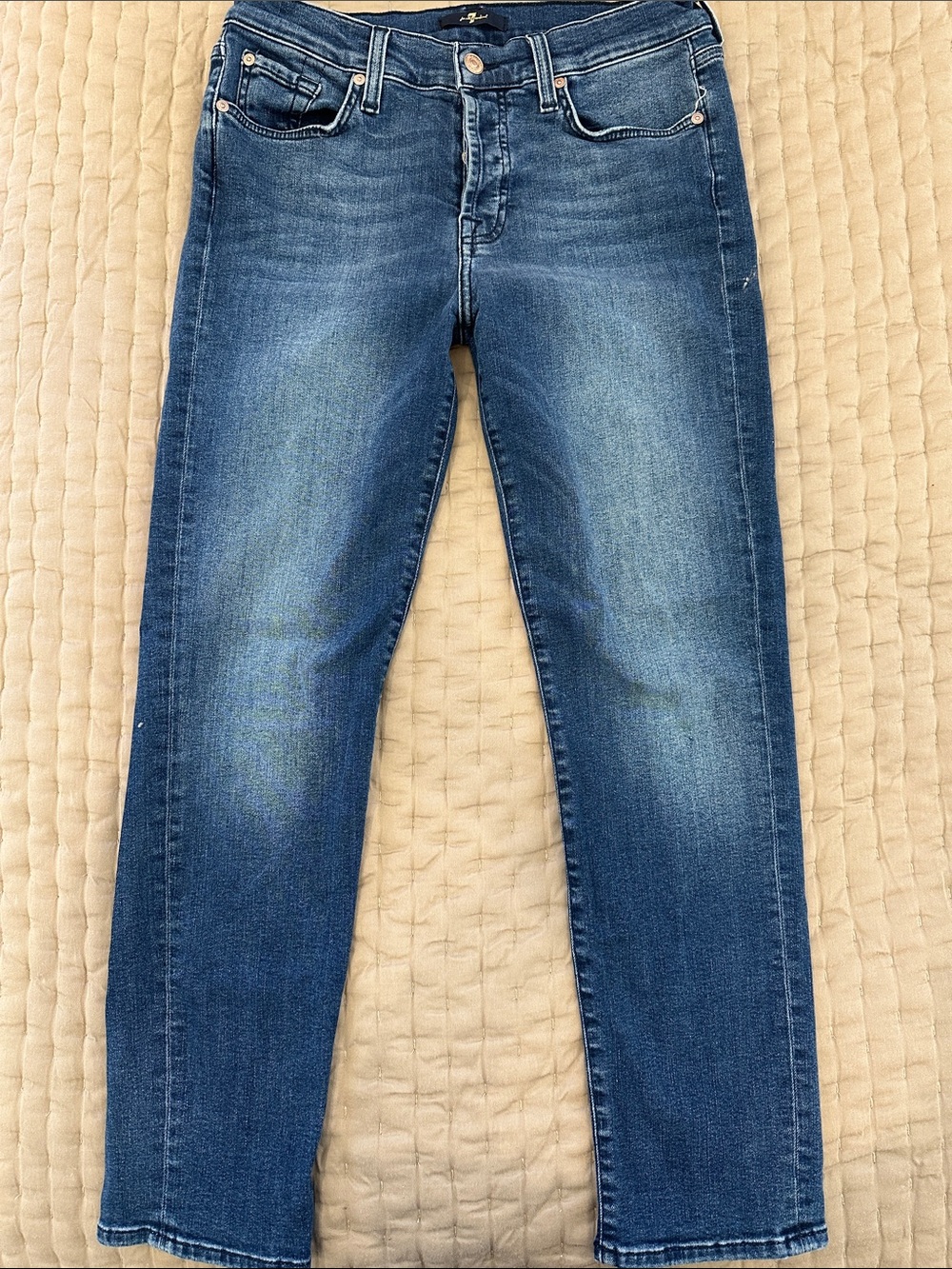7 For All Mankind straight boyfriend Jeans
